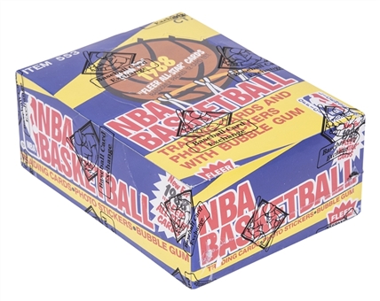 1988-89 Fleer Basketball Wax Box (36 Packs) - BBCE Certified
